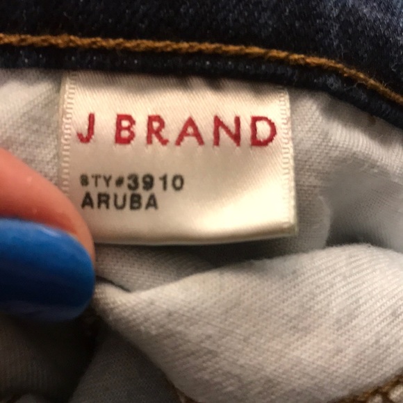🎉HP🎉J Brand Aruba Super Skinny Ankle Jeans sz 32 - Picture 5 of 7